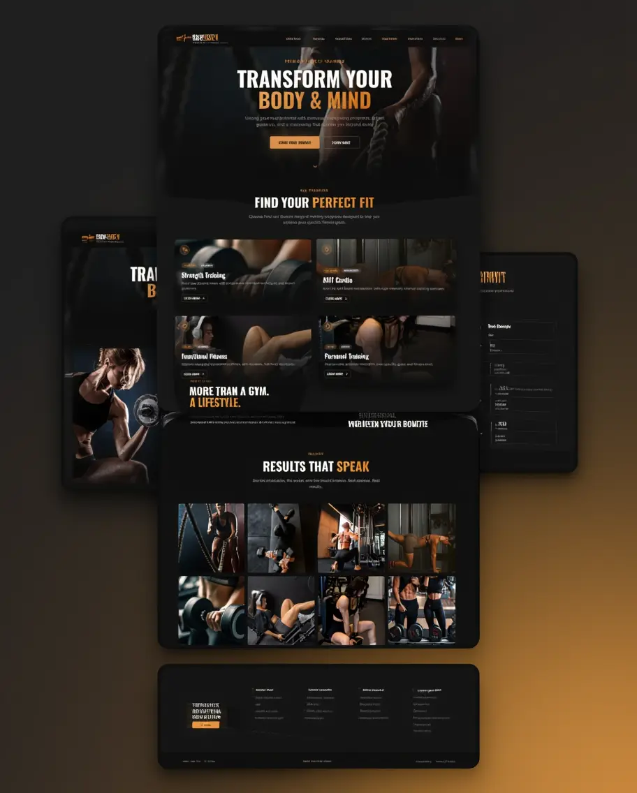 Portfolio project: IRONFORM - AXION Digital Agency